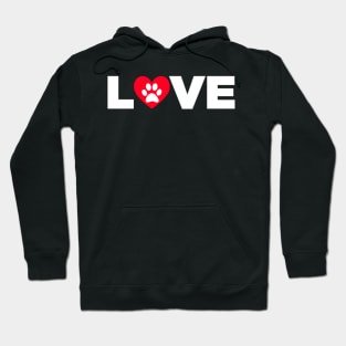 DOG PAW LOVE Hoodie